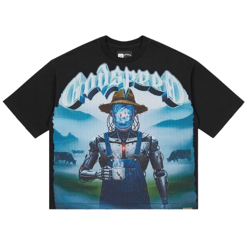 Godspeed Aura Farm Tee Black