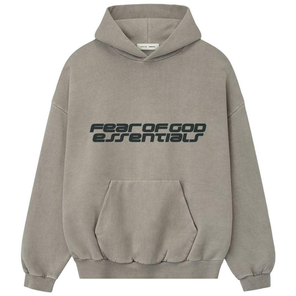 Fear of God Essentials 90s Hoodie Smoke Grey