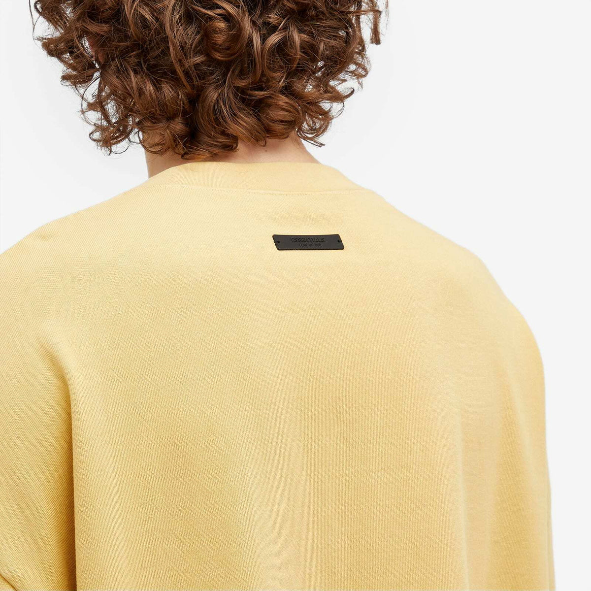 Fear of God Essentials Heavy Crewneck Shirt State (FW24) Amber