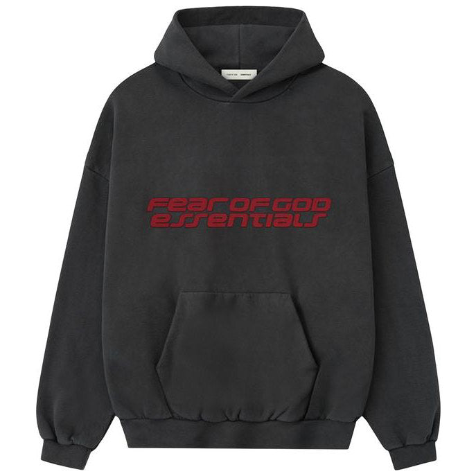 Fear of God Essentials 90s Hoodie Iron Grey