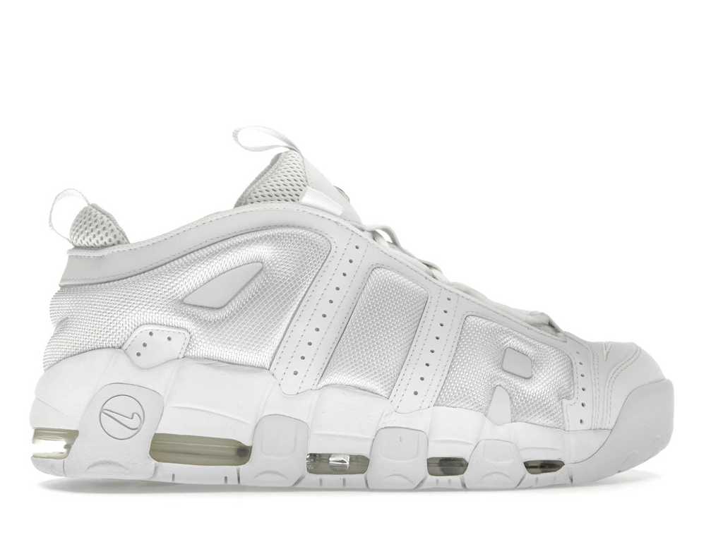 Nike Air More Uptempo Low Triple White