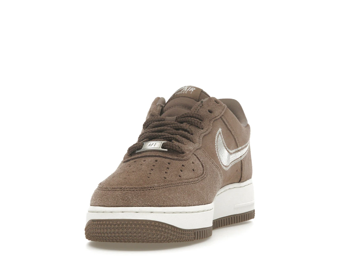 Nike Air Force 1 Low '07 LV8 Mink Brown Embroidered Swoosh