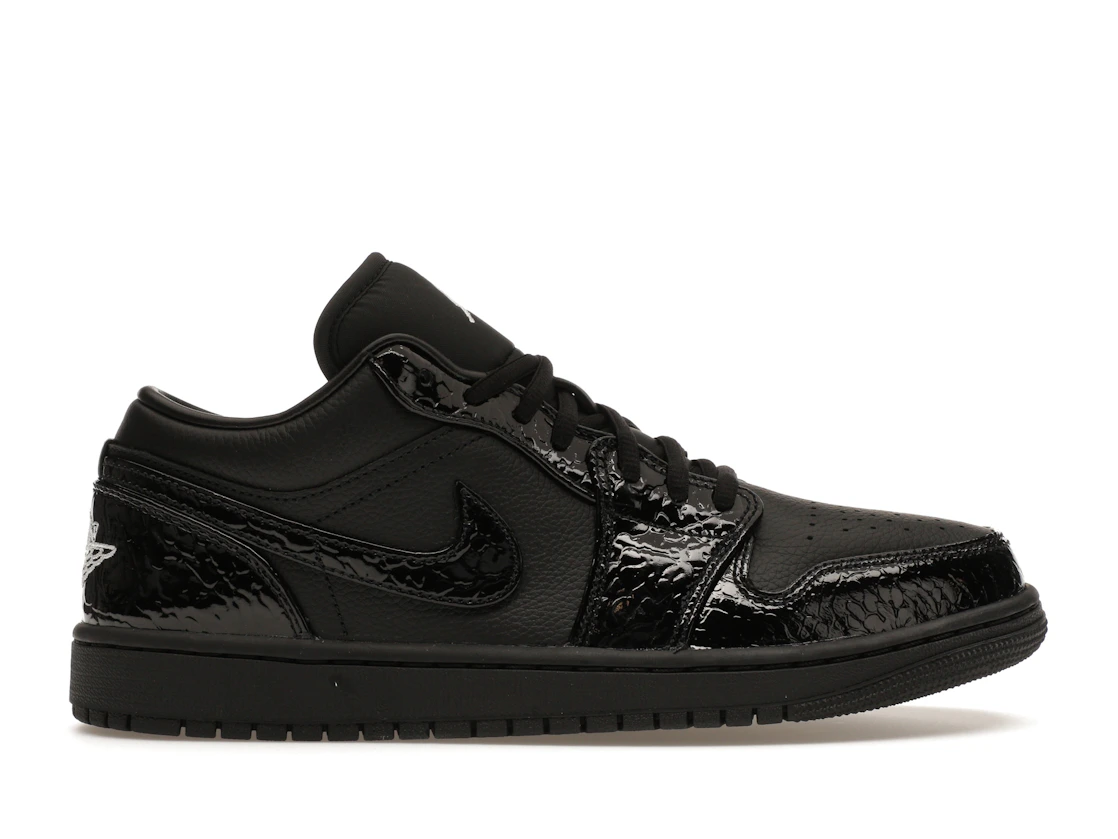Jordan 1 Low SE Patent Elephant Black (W)