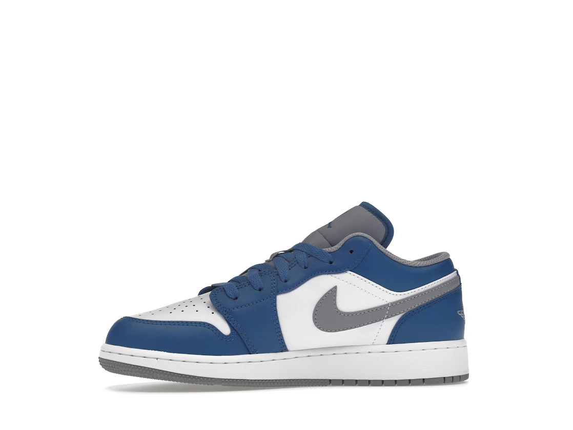 Air Jordan 1 Low True Blue Cement (GS)