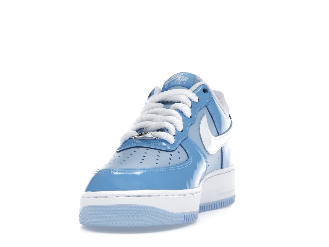 tenisky a boty Nike Air Force 1 Low '07 LV8 Phychic Blue White Patent HV9405-400 ADONIO