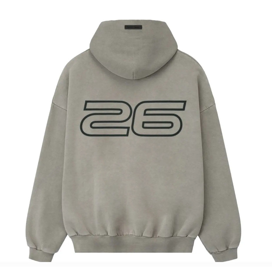 Fear of God Essentials 90s Hoodie Smoke Grey