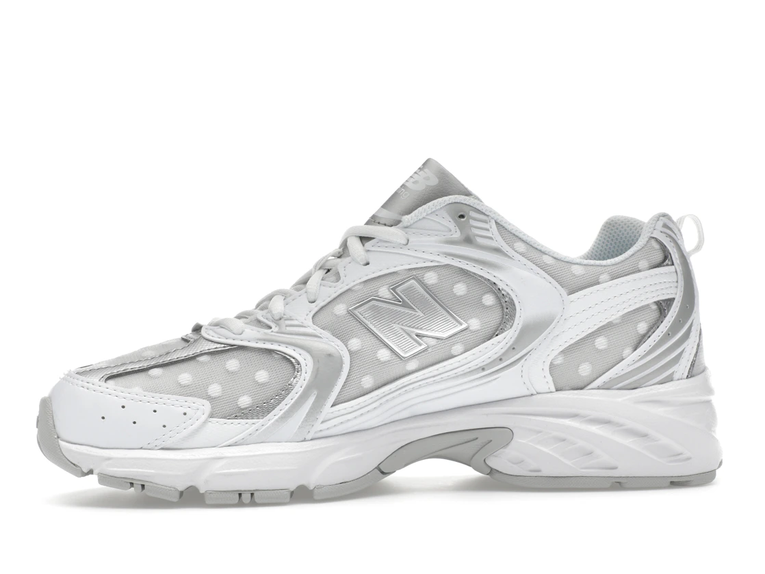New Balance 530 Silver Metallic Polka Dots