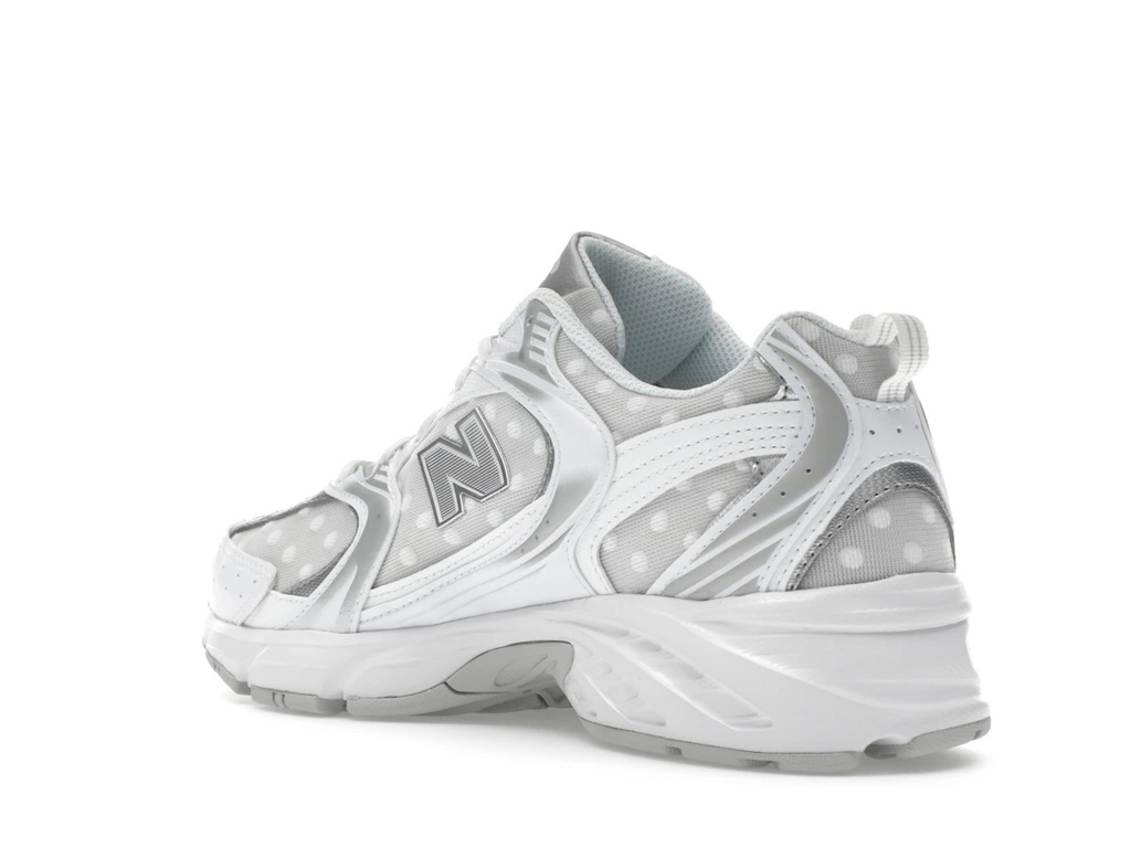 New Balance 530 Silver Metallic Polka Dots