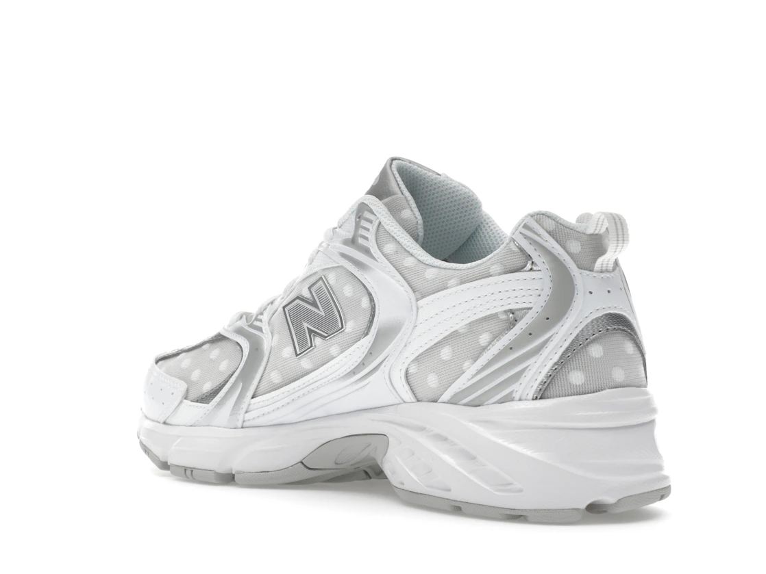 New Balance 530 Silver Metallic Polka Dots