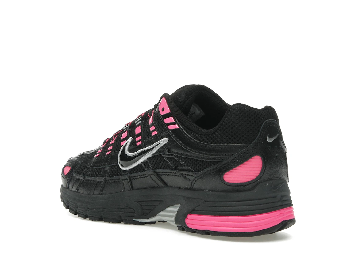Nike P-6000 Pink Blast Metallic Silver Black