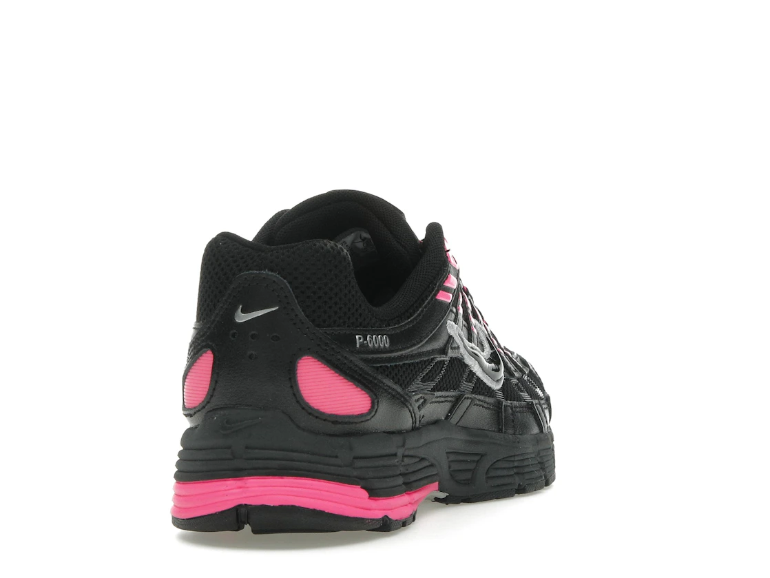 Nike P-6000 Pink Blast Metallic Silver Black