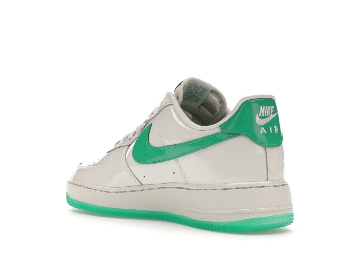 Nike Air Force 1 Low '07 Patent Platinum Tint Stadium Green