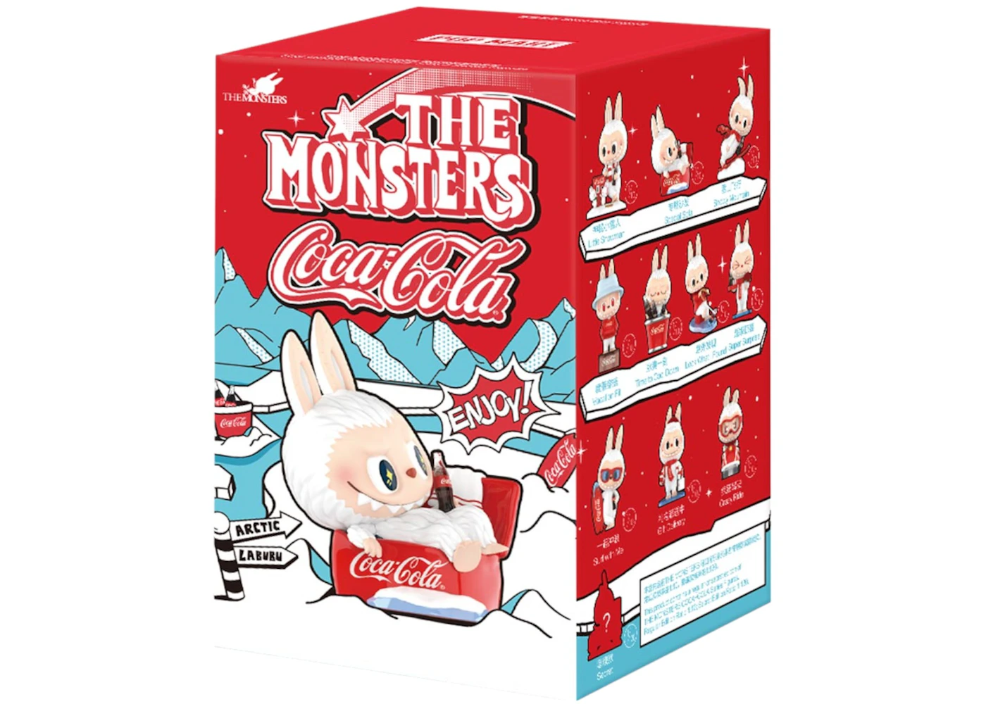 Pop Mart Labubu The Monsters Coca-Cola Series Figure Single Blind Box