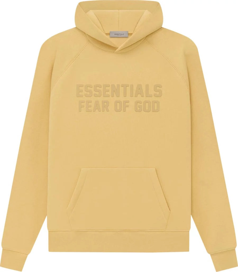 Fear of God Essentials Hoodie (SS23) Light Tuscan