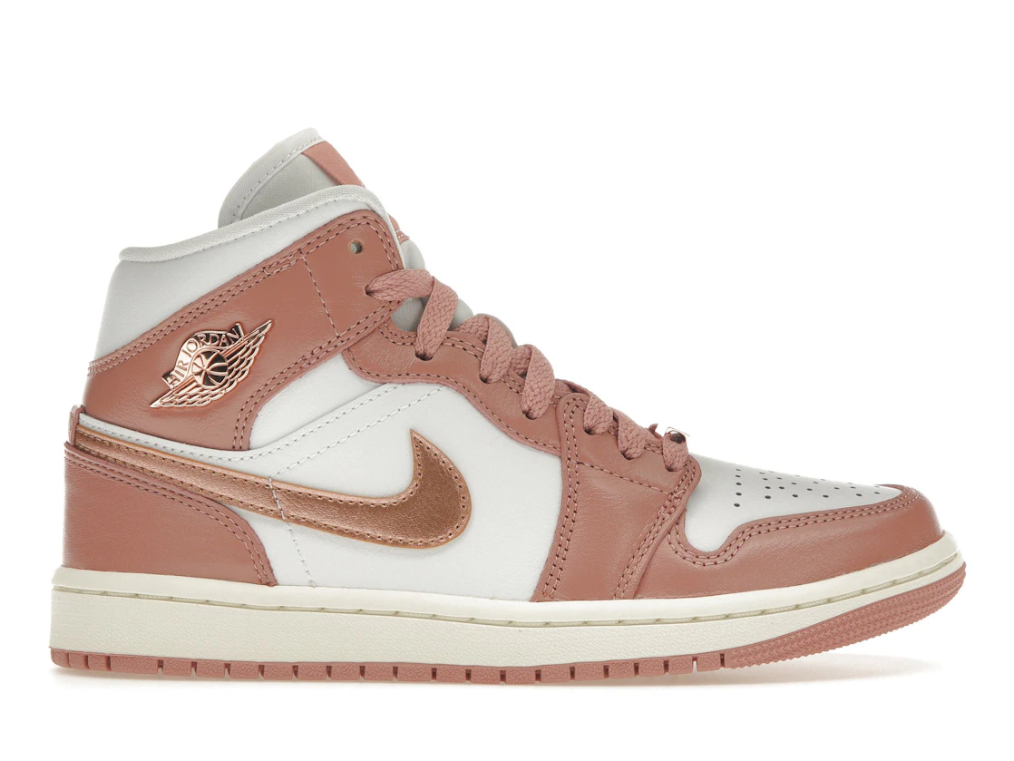 Jordan 1 Mid SE Red Stardust (W)