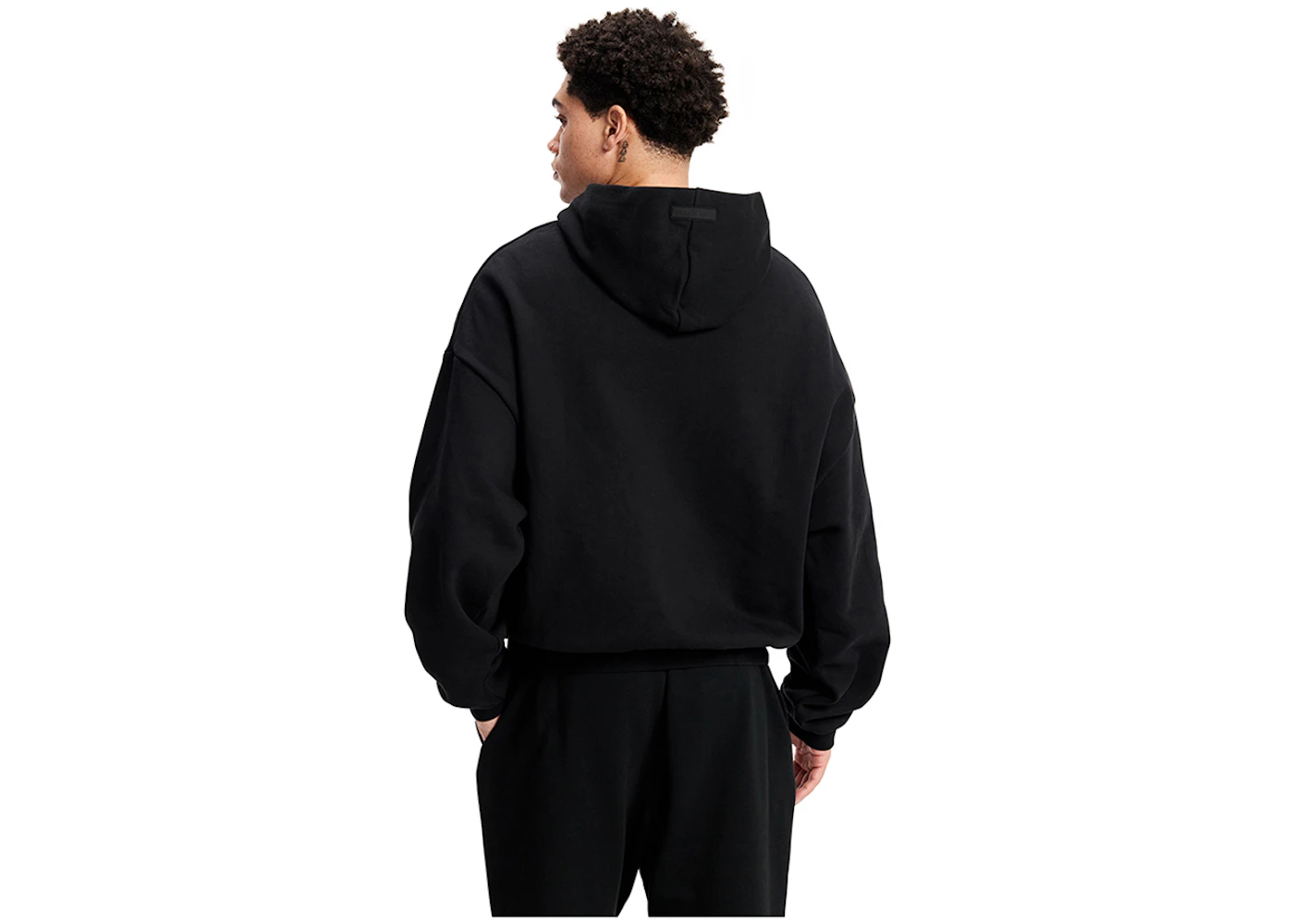 Fear of God Essentials 'Jet Black' Hoodie