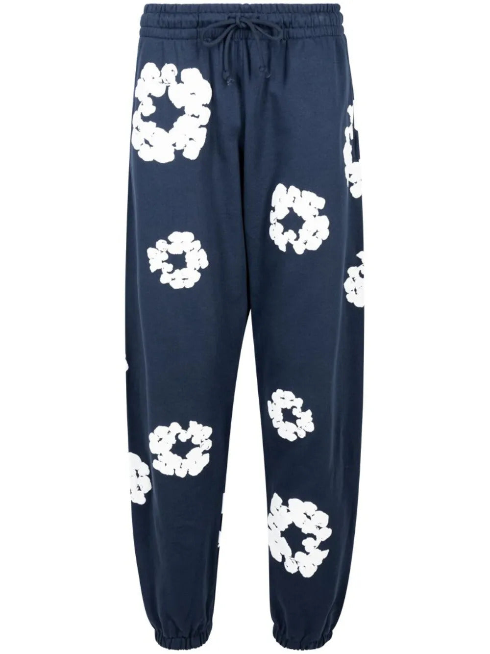Denim Tears Cotton Wreath Sweatpant Navy/White
