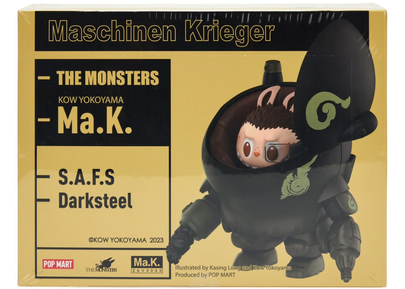 Pop Mart Labubu The Monsters x Kow Yokoyama MA.K.Series Sealed Case (12 Blind Box)