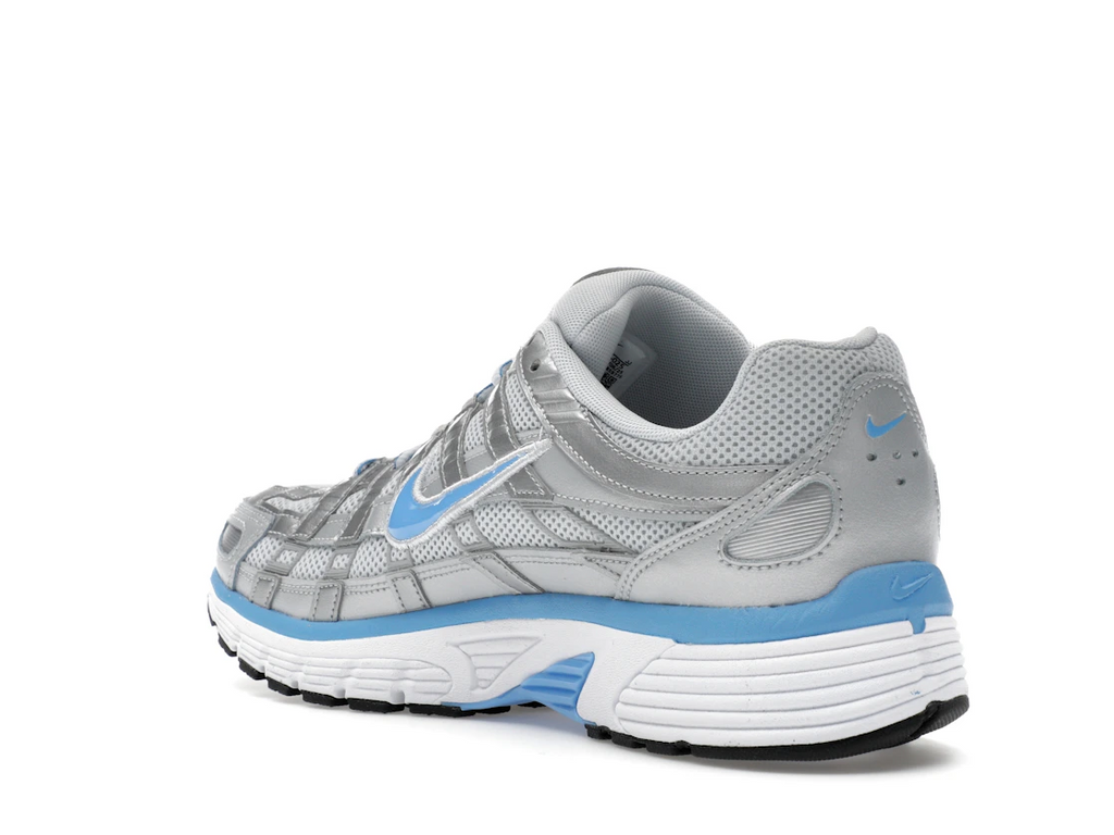 Nike P-6000 Metallic Platinum Pure Platinum Metallic Silver University Blue