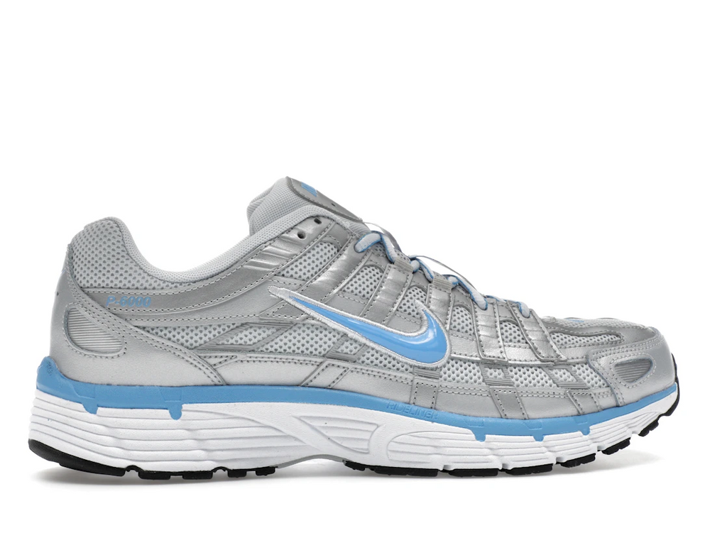 Nike P-6000 Metallic Platinum Pure Platinum Metallic Silver University Blue