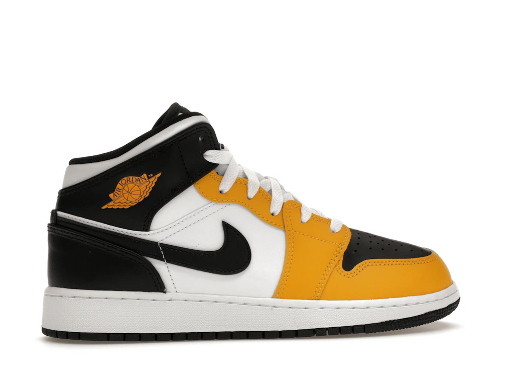 tenisky a boty Jordan 1 Mid Yellow Ochre (GS) DQ8423-701 ADONIO