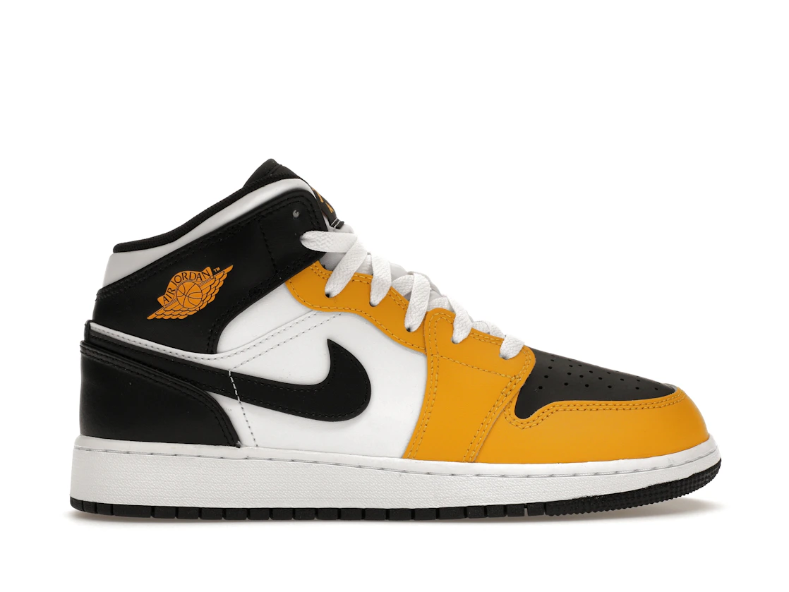 tenisky a boty Jordan 1 Mid Yellow Ochre (GS) DQ8423-701 ADONIO