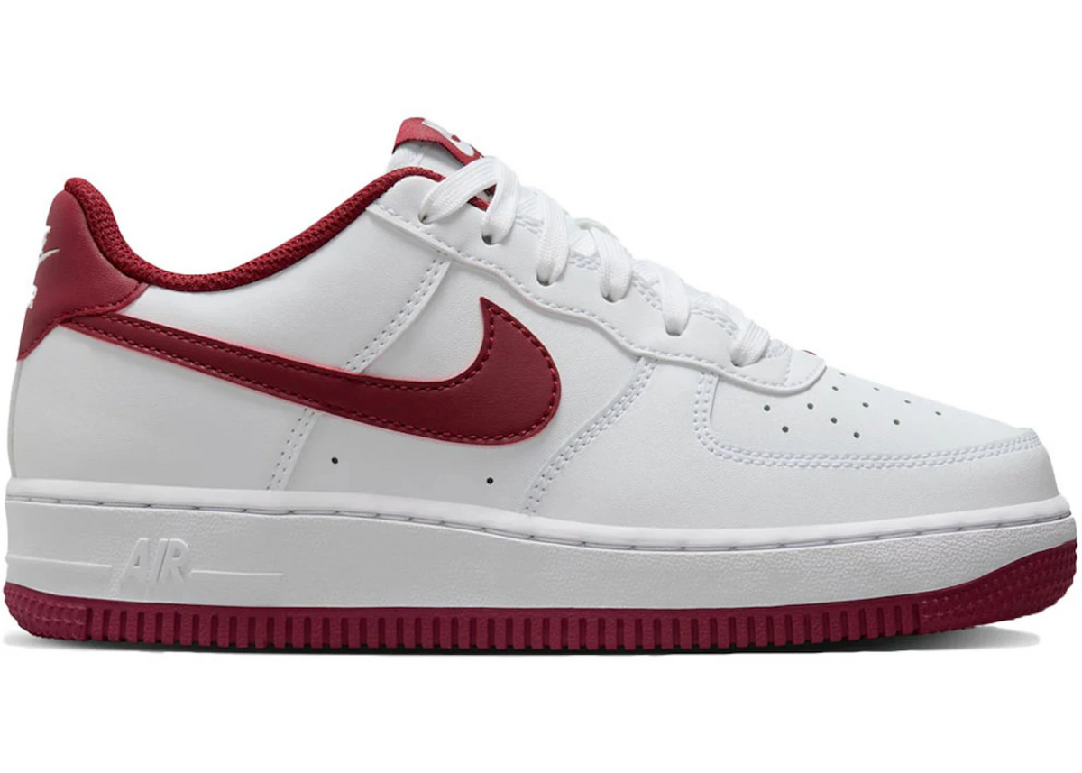 tenisky a boty Nike Air Force 1 Low White Team Red (GS) FV5948-105 ADONIO