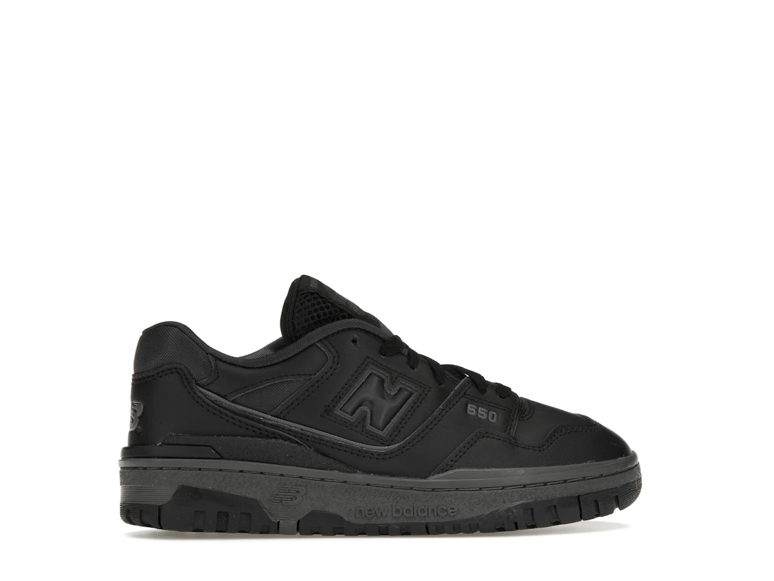 New Balance 550 Triple Black (GS)