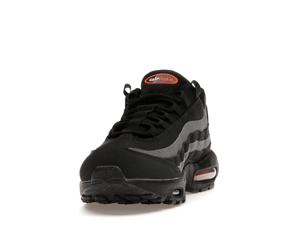 Nike Air Max 95 Black Grey Safety Orange