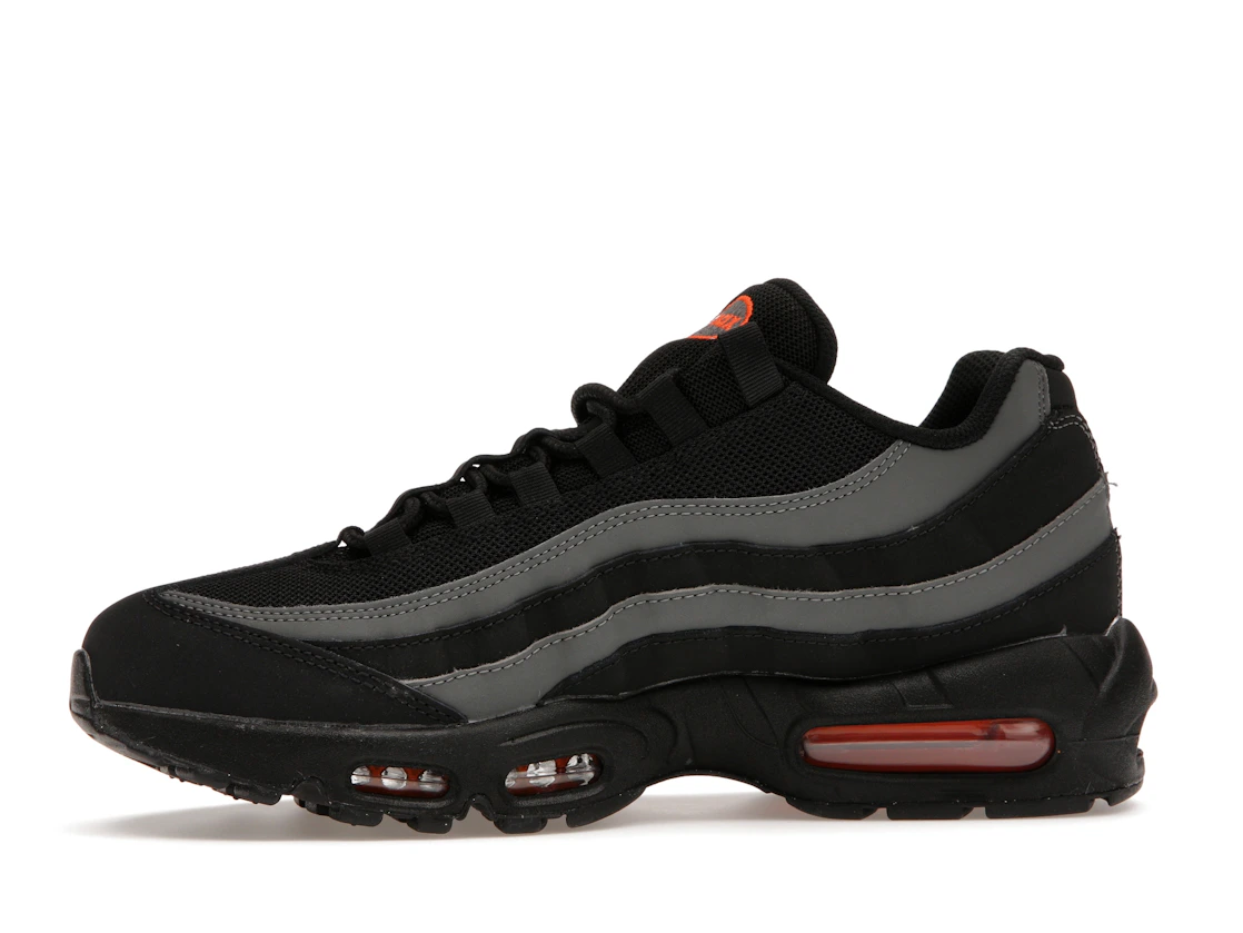Nike Air Max 95 Black Grey Safety Orange