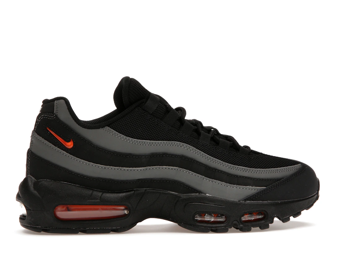 Nike Air Max 95 Black Grey Safety Orange