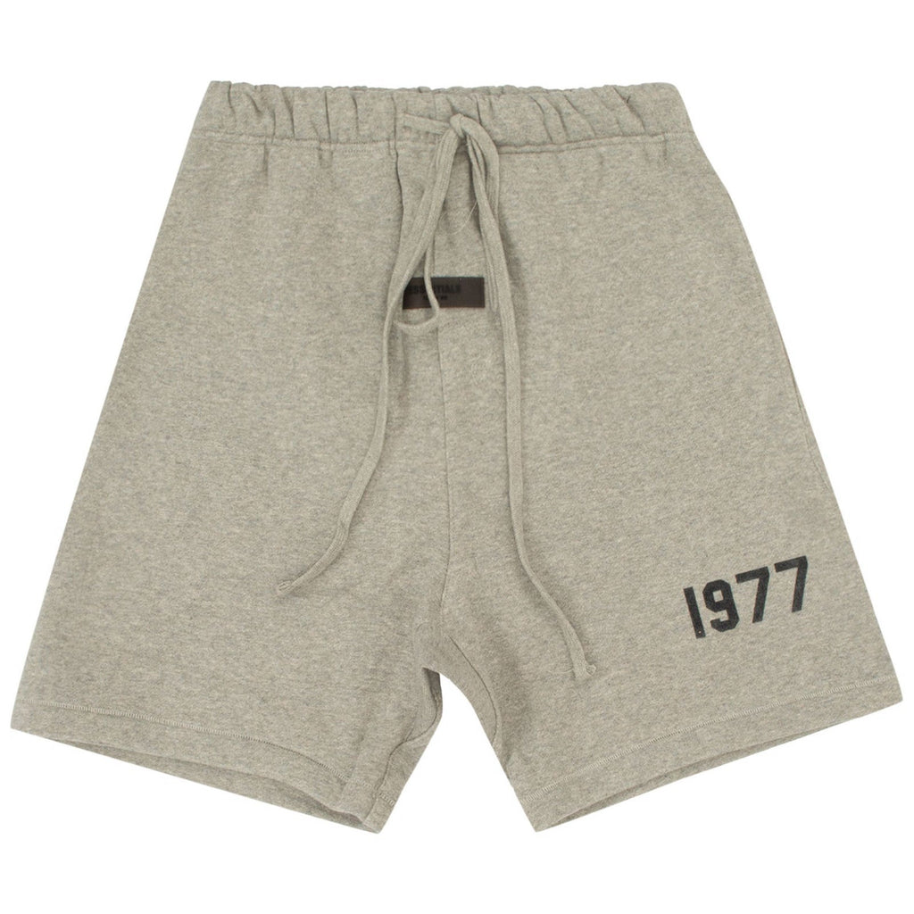 šortky Fear of God Essentials 1977 Shorts Dark Oatmeal ADONIO