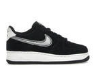 Nike Air Force 1 Low '07 LV8 Black Sail Embroidered Swoosh