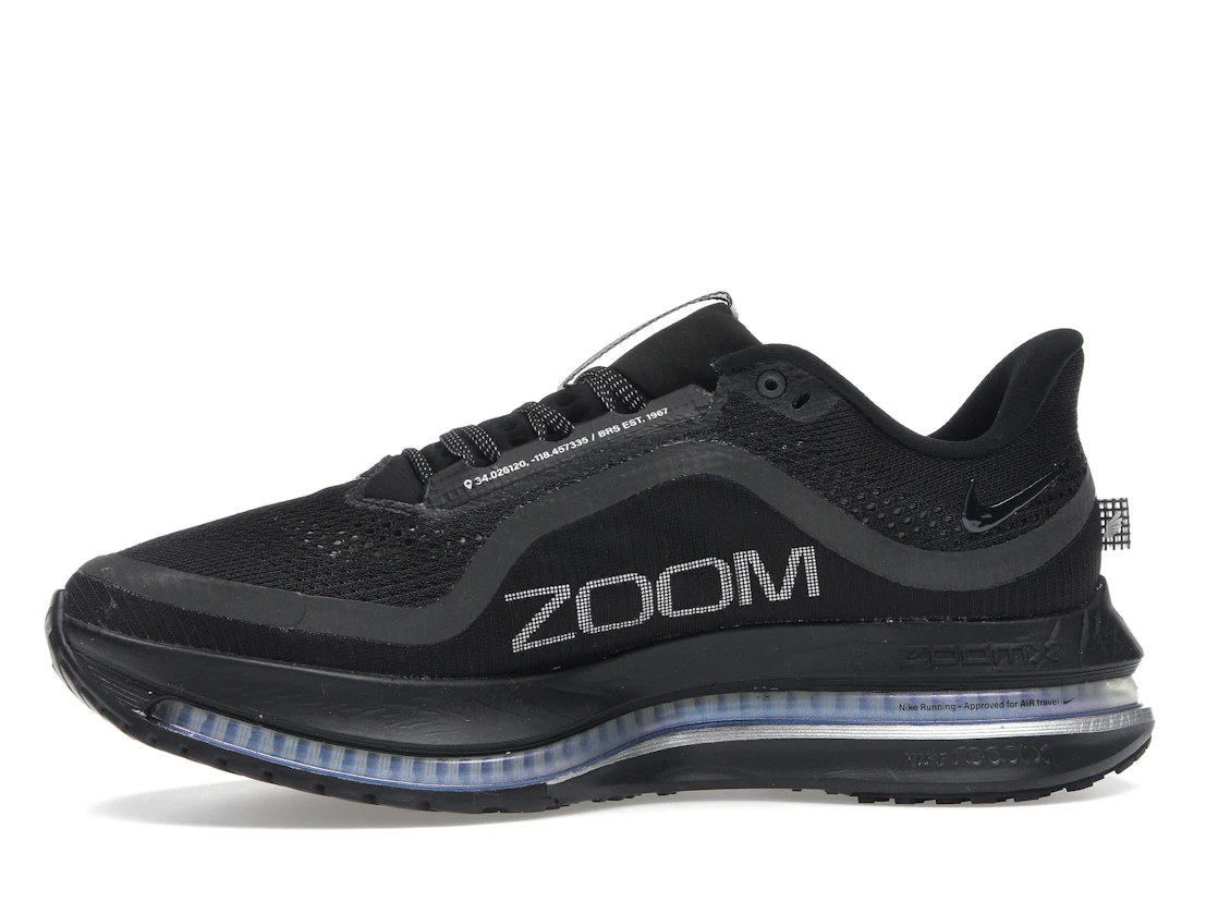 Nike Air Zoom Pegasus Premium Black Metallic Silver