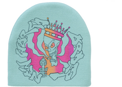 Supreme New World Order Beanie Light Teal