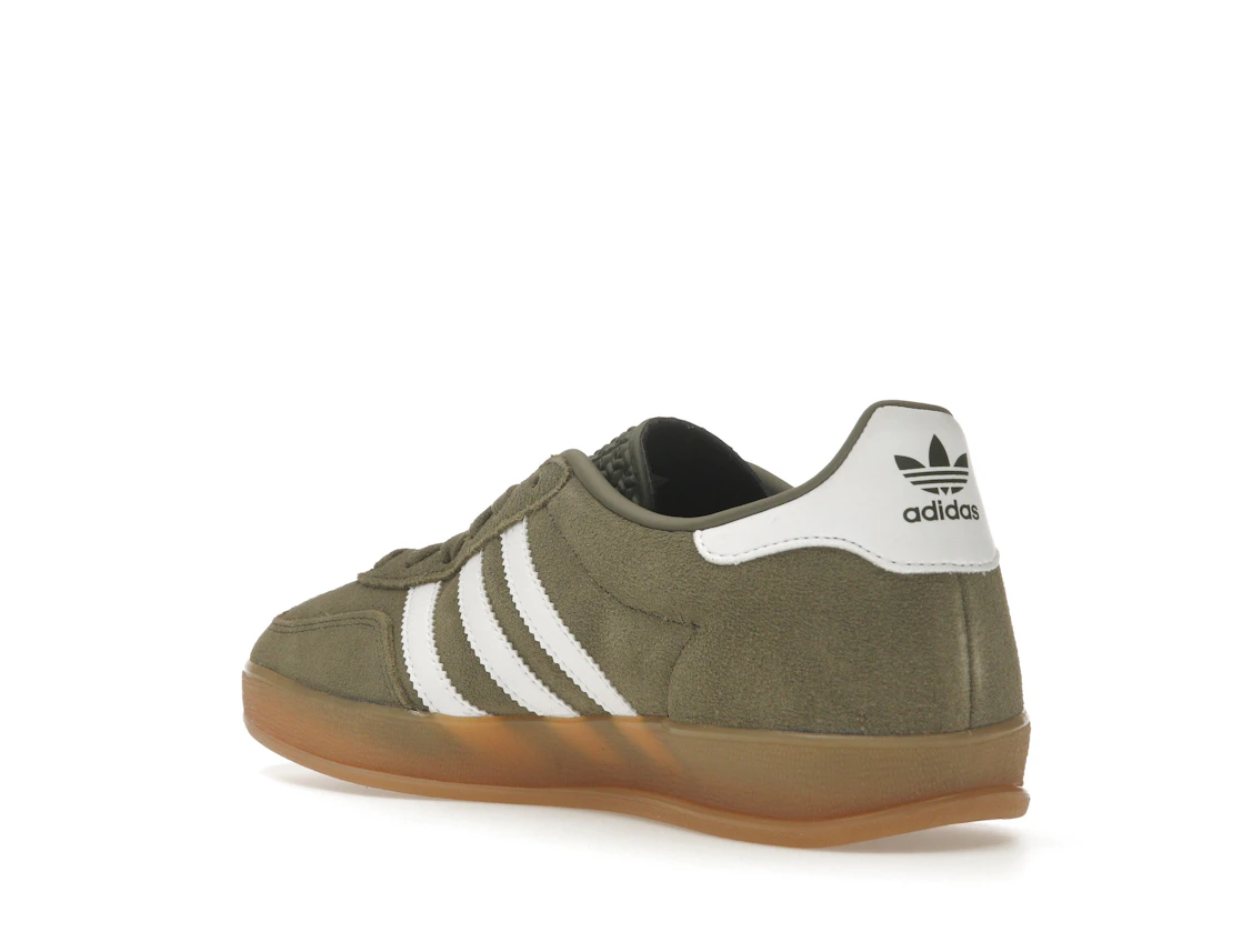 adidas Gazelle Indoor Olive Strata Cloud White Gum
