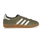 adidas Gazelle Indoor Olive Strata Cloud White Gum