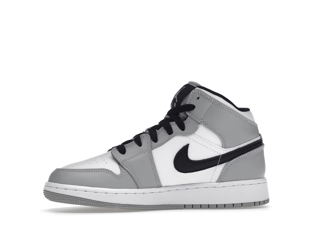 Jordan 1 Mid Light Smoke Grey (GS)