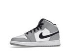 Jordan 1 Mid Light Smoke Grey (GS)