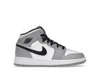 Jordan 1 Mid Light Smoke Grey (GS)