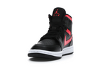 Jordan 1 Mid Black Siren Red (W)