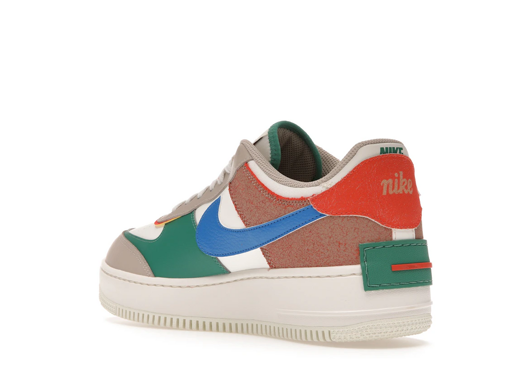 Nike Air Force 1 Low Shadow Sail Signal Blue Green (W)