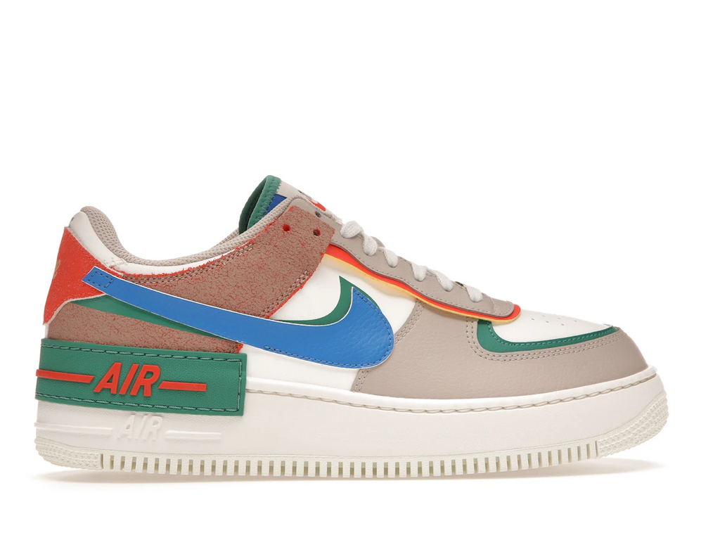 Nike Air Force 1 Low Shadow Sail Signal Blue Green (W)