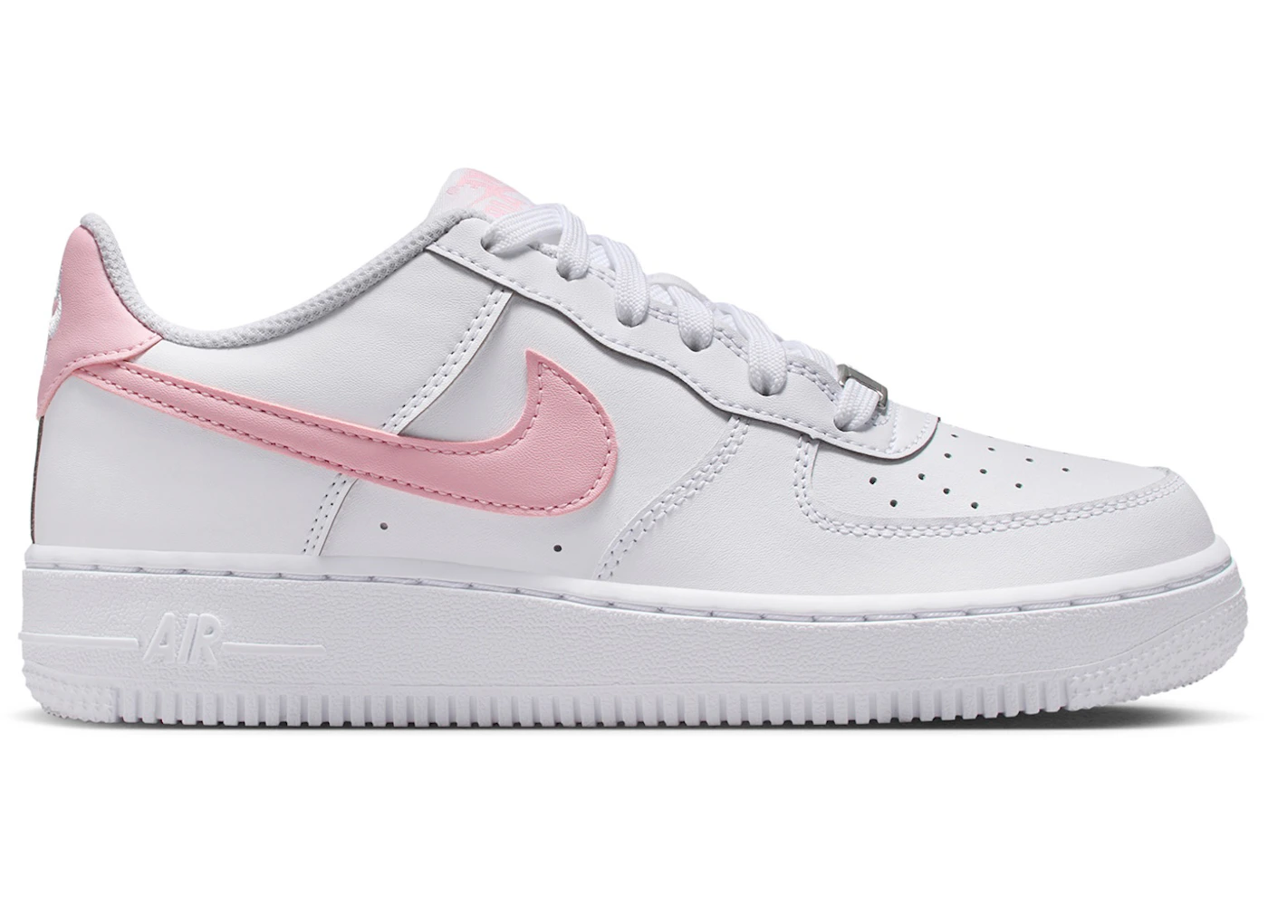 Nike Air Force 1 Low White Medium Soft Pink (GS)
