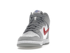 Nike Dunk High Light Smoke Grey Gym Red