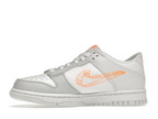 Nike Dunk Low SE 3D Swoosh Pure Platinum Total Orange (GS)