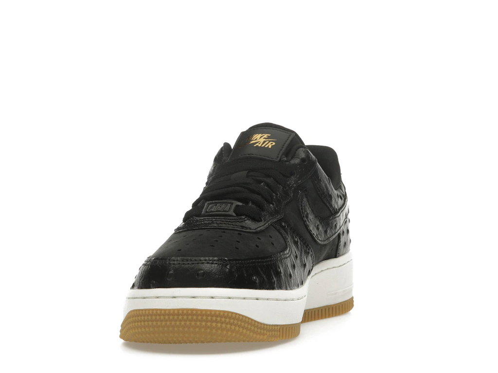 Nike Air Force 1 Low '07 Black Ostrich Gum (W)