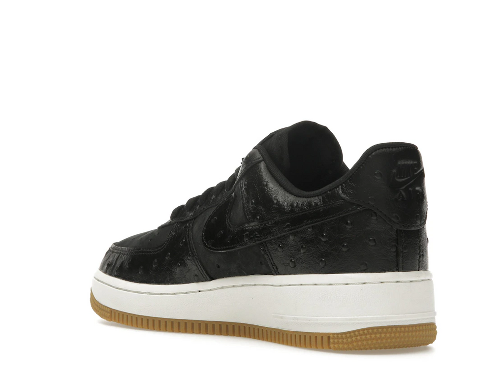 Nike Air Force 1 Low '07 Black Ostrich Gum (W)