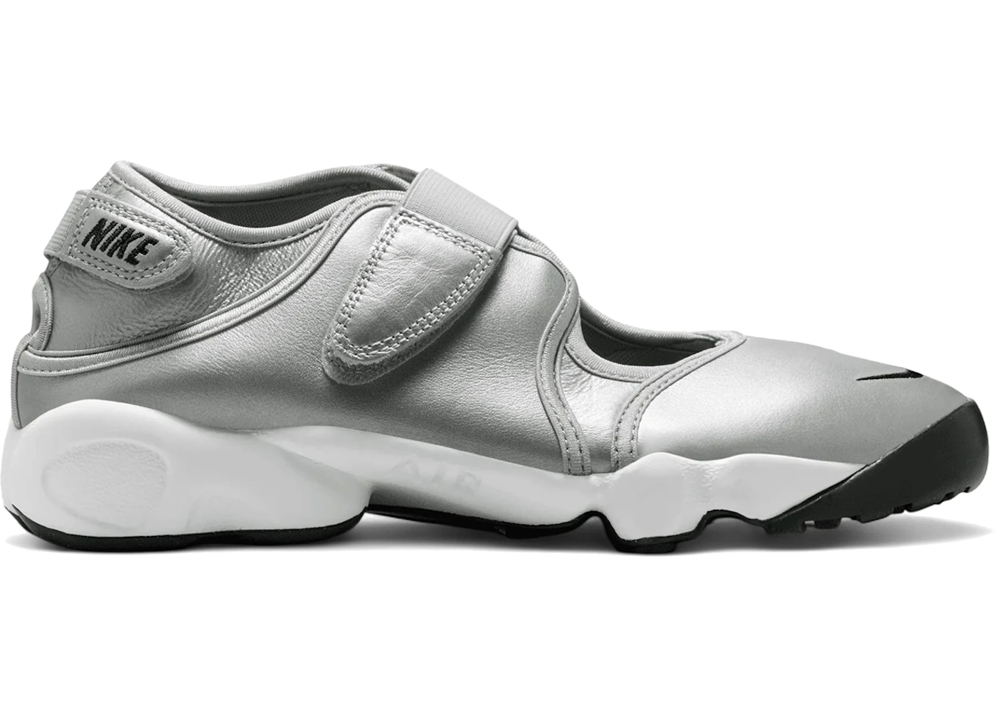 Nike Air Rift Leather Metallic Silver Sail (W)