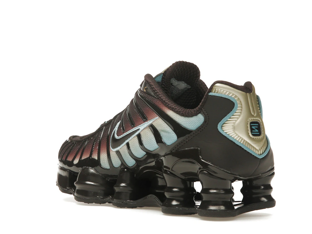 Nike Shox TL Velvet Brown Denim Turquoise (W)